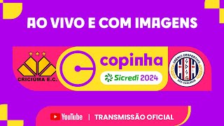 JOGO COMPLETO CRICIÚMA SC X GRÊMIO SÃOCARLENSE  SEGUNDA FASE  COPINHA SICREDI 2024 [upl. by Templeton]