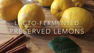 Carolyns Favorite Preserved Lemon Recipe SUPER EASY [upl. by Nalor]