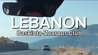 Glimpse of Summer RideBaskintaZaarour ClubLebanontravel2024 [upl. by Akinaj138]