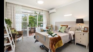 Killarney Vale Care Community  Virtual tour of a single bedroom [upl. by Saberio489]