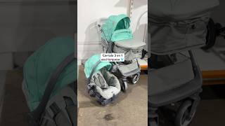 Carriola 3 en 1 D’Bebe reciennacido baby maternidad mom stroller viralshort tutorial review [upl. by Hut299]