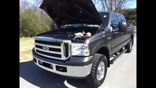 SOLD2005 FORD F250 SD CREWCAB 4X4 XLT FX4 OFFROAD 60 DIESEL ONE OWNER 4SALE 8886538056 [upl. by Zigmund]