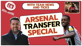 Arsenal transfer talk Isak chances  Joao Neves latest  Priority positions  Artetas contract [upl. by Elmo]