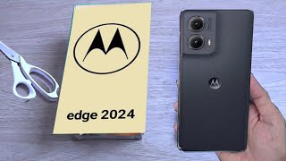 Moto Edge 2024 5G Unboxing Motorola edge First Look Review Price [upl. by Nnylkcaj212]