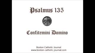 Psalm 135 in Latin [upl. by Rashida571]