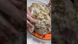 Zaatar Chicken with Carrots Recipe 👈🏽 [upl. by Bywoods817]