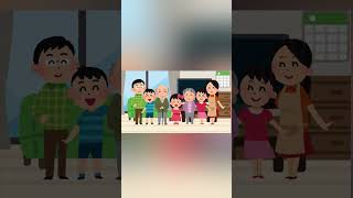 Meet My Familyquot  A Fun and Heartwarming Kids Rhymes Animation Video kidssongs kidsrhymes [upl. by Doykos766]