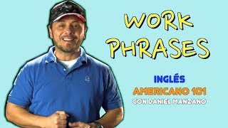 FRASES UTILES para el TRABAJO en inglés Comunícate mejor en inglés [upl. by Napra]