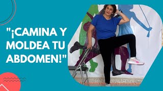 Camina en Casa y Reduce el Abdomen para Adultos MayoresRutina Ejercicios [upl. by Lenee]