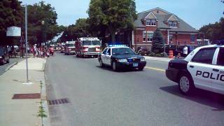 Fourth of july parade BraintreeMa 2010 [upl. by Otilesoj72]