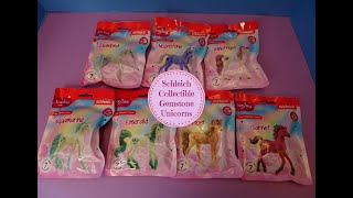 Schleich Bayala Collectible Gemstone Unicorn Set [upl. by Gallenz464]