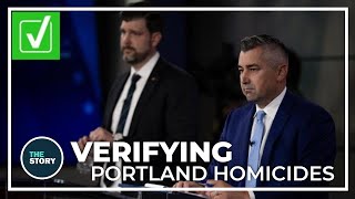 Factchecking Nathan Vasquezs claim about Portland homicide rates [upl. by Fredericka77]