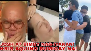 🔴 KRIS AQUINO LATEST UPDATE BUMIGAY na JOSH AT BIMBY NAGIYAKAN [upl. by Olympium]