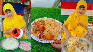 most popular Indian chicken biryani cooking recipe biryani biryanirecipe [upl. by Enovahs]