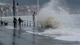 High tides and floods this year in Scarborough [upl. by Duff]