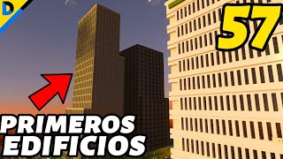 🏢CONSTRUYENDO una CIUDAD en MINECRAFT 57 Nuevos EDIFICIOS  divanjm03 [upl. by Daraj]