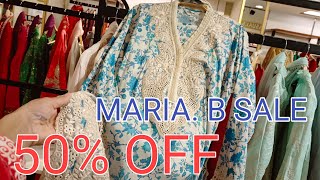 maria b sale 50 off  new collection 2024 [upl. by Idnaj]