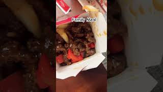 Panda Express Family Meal so good pandaexpress familymeal youtubeshorts [upl. by Pacien752]