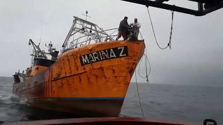 Al rescate de la embarcación Marina Z  Remolque a Puerto [upl. by Lomax]