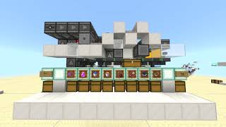 Ultra compact unstackable item sorter Bedrock [upl. by Aseefan269]