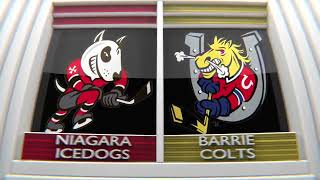 Barrie Colts vs Niagara IceDogs  Oct7th 2023 [upl. by Airdnaed833]