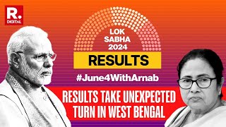 Election Results 2024 BJPs Dwindling Tally in Bengal Contradicts Exit Poll Projections [upl. by Ceciley]