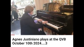 Agnes Justiniano plays at the QVB October 10th 20243 [upl. by Aknaib]