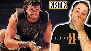 Gladiator 2  Kritik Deutsch  Eine Kopie des ersten Teils ohne emotionale Tiefe [upl. by Lexie719]