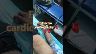 Electro Cardiographyin hospital of patientvairalvideo my you tube channel [upl. by Sparhawk]