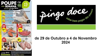 Folheto Pingo Doce PT de 29 de Outubro a 4 de Novembro 2024 [upl. by Ursal665]