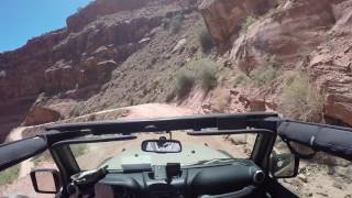 Shafer Trail to Musselman Arch May 2016 [upl. by Ecidnac423]