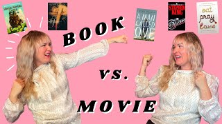 Who Will Win 5 BOOKS vs the MOVIE adaptations Is the book reeeally better [upl. by Ena]