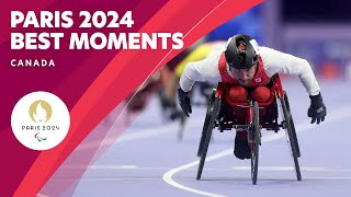 Best Moments  Canada 🇨🇦  Paris 2024 Paralympic Games ❤️💙💚 [upl. by Zitah618]