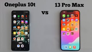 iphone 13 Pro Max vs Oneplus 10t  Speed Test [upl. by Eugene]