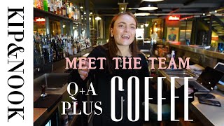 Q  A  COFFEE S1 E14 Meet the KampN Team [upl. by Eimmot674]