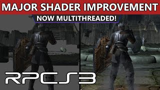 RPCS3  Major Speedup  Multithreaded Shader Compilation [upl. by Inalawi]