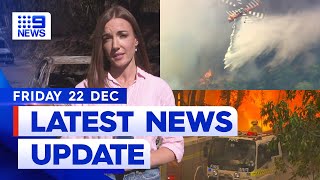 WA bushfire emergency Prague shooting latest  9 News Australia [upl. by Brodench]