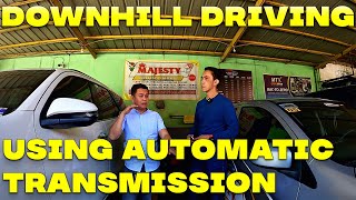 Downhill Driving Using Automatic Transmission [upl. by Gerrald]