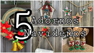 5 Christmas Crafts to Make and Sell5 IDEAS De Artesanato para o natal5MANUALIDADES NAVIDEÑAS 2020 [upl. by Accber]