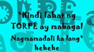 Torpedo by Eraserheads with lyrics [upl. by Reseda]