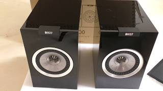 KEF R100 speakers  Unboxing [upl. by Amairam]