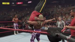 Quebecers Vs Beverley Brothers Wwe 2k23 [upl. by Fallon456]