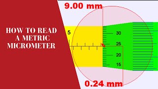 How to Read a Metric Micrometer2021 [upl. by Airotnes]