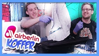 Jagd auf die letzten Air Berlin Koffer  Kofferauktion Unboxing  Restposten malternativ [upl. by Tartaglia563]