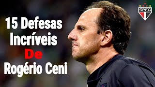 15 Defesas Incríveis de Rogério Ceni •HD• [upl. by Octavius]