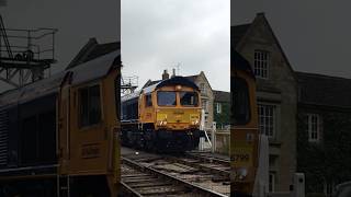 66799 Departs Wansford with Tones [upl. by Fogel]