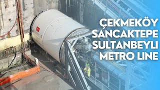 ÇekmeköySancaktepeSultanbeyli Metro Line  December 2023 [upl. by Ycniuqal]