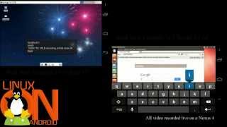 LinuxonAndroid  Project Demo [upl. by Clim]