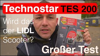 Doc GreenLIDL  Technostar EScooter  Review Daten Agilität Komfort und Bremsweg im Test [upl. by Bever]