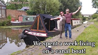 We spent a week living on a canal boat [upl. by Yrian]